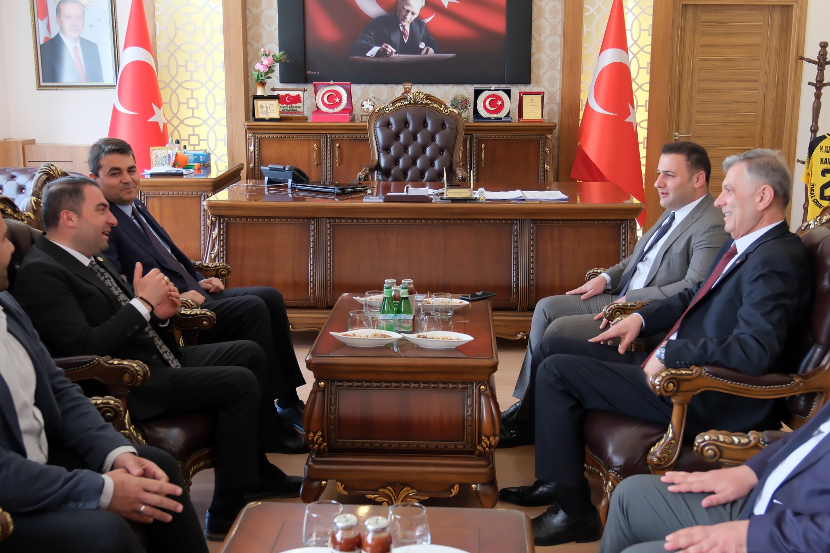 DP Genel Başkanı Uysal'dan Başkan Kara'ya hayırlı olsun ziyareti 3