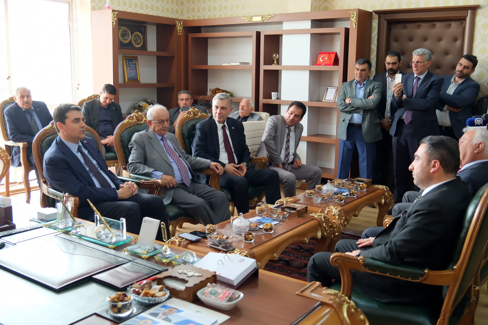 DP Genel Başkanı Uysal'dan Başkan Kara'ya hayırlı olsun ziyareti 4