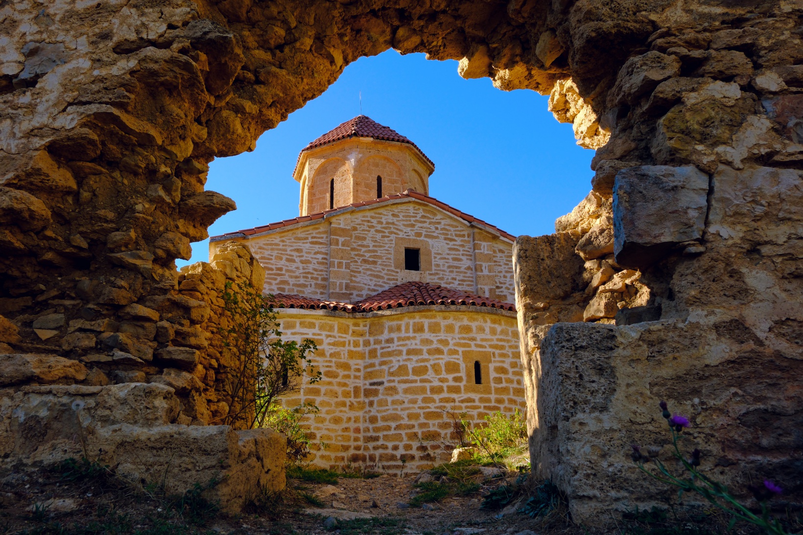 Sonbaharın eşsiz renkleri İmera Manastırı’nı sardı 10