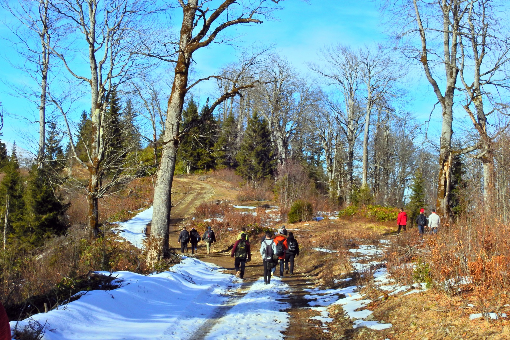 2 bin metreden denizi gördüler 14
