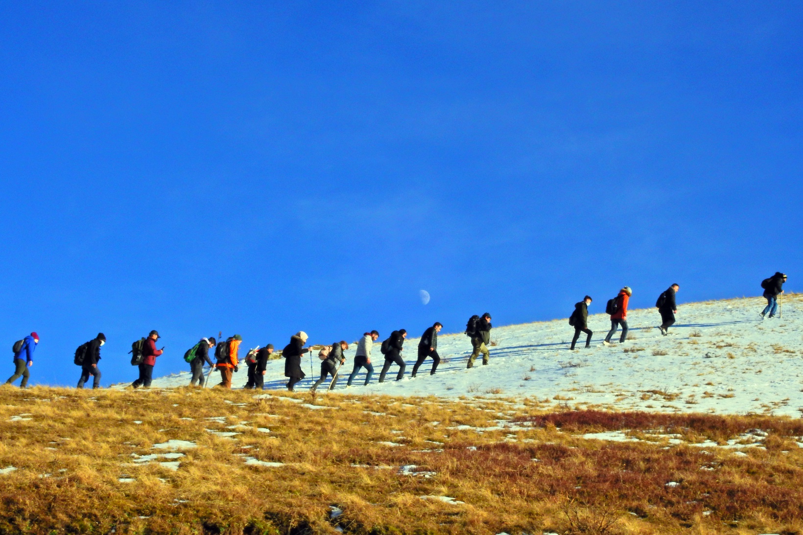 2 bin metreden denizi gördüler 5
