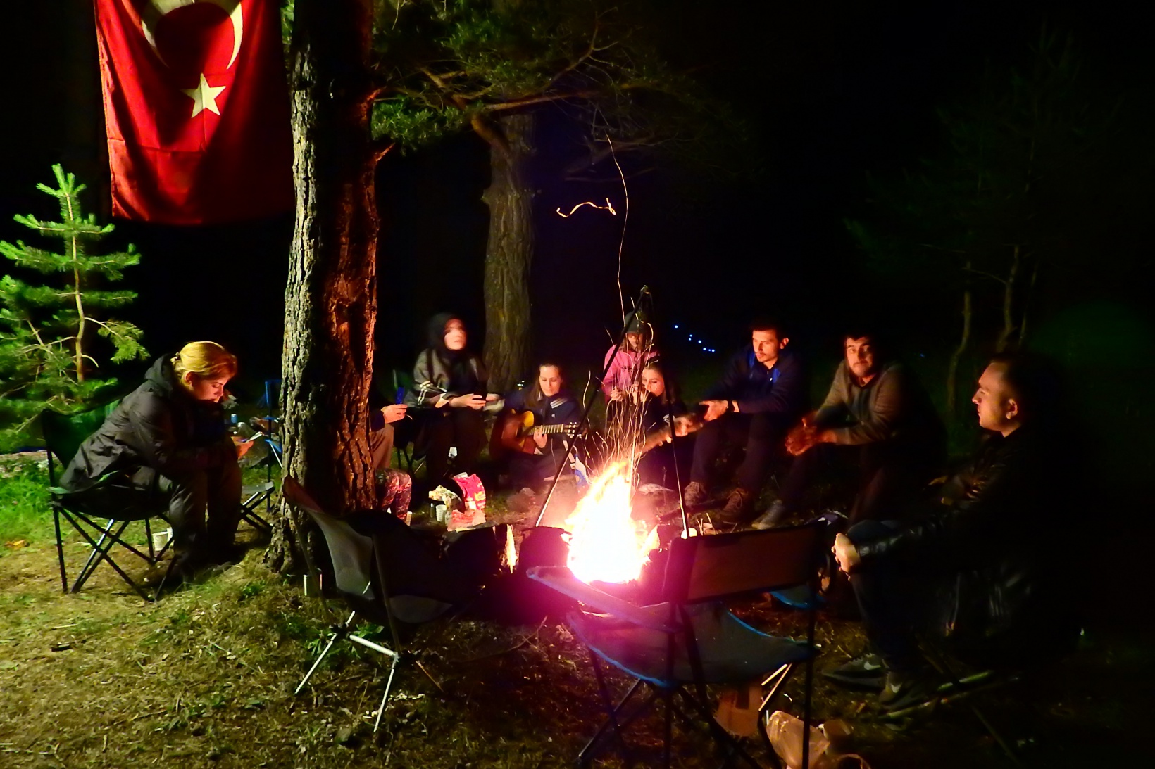 Şehrin stresinden uzaklaştılar 9