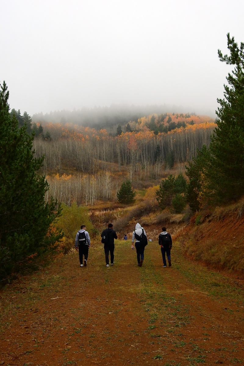 Gümüşhaneli dağcılar sonbaharın tadını çıkarmaya devam ediyor 5