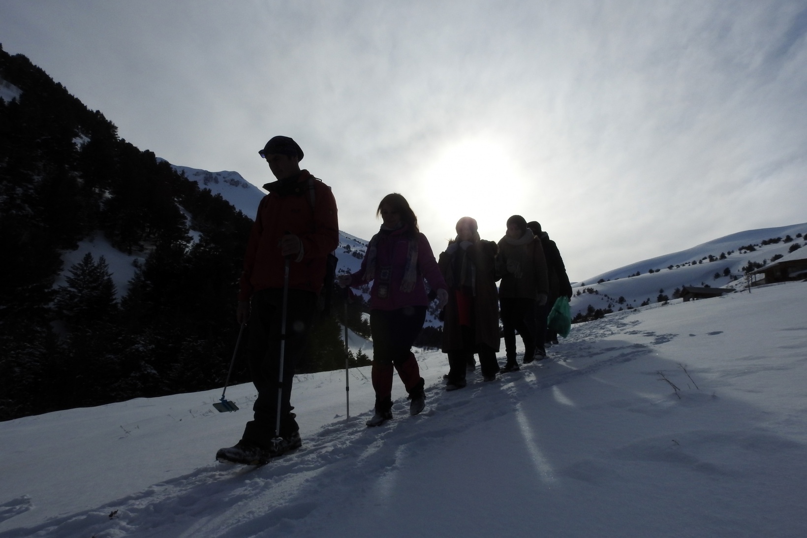 Gümüşhaneli dağcılar kadınlar için yürüdü 7