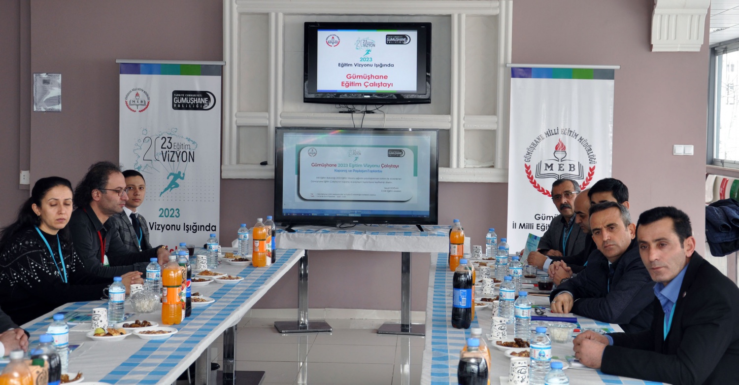 Gümüşhane’de ‘2023 Eğitim Vizyonu Çalıştayı’ düzenlendi 6
