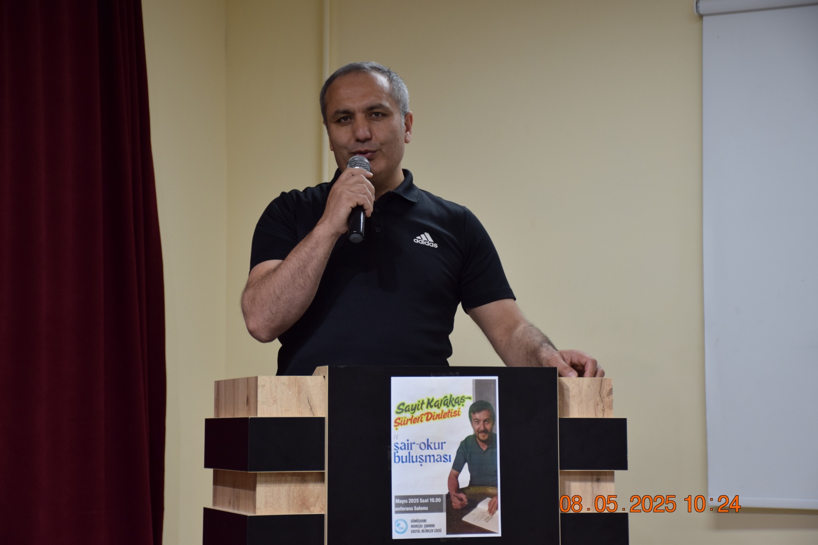 Gümüşhaneli Şair Sayit Karakaş, Mareşal Çakmak Sosyal Bilimler Lisesi’nde Öğrencilerle Buluştu 2