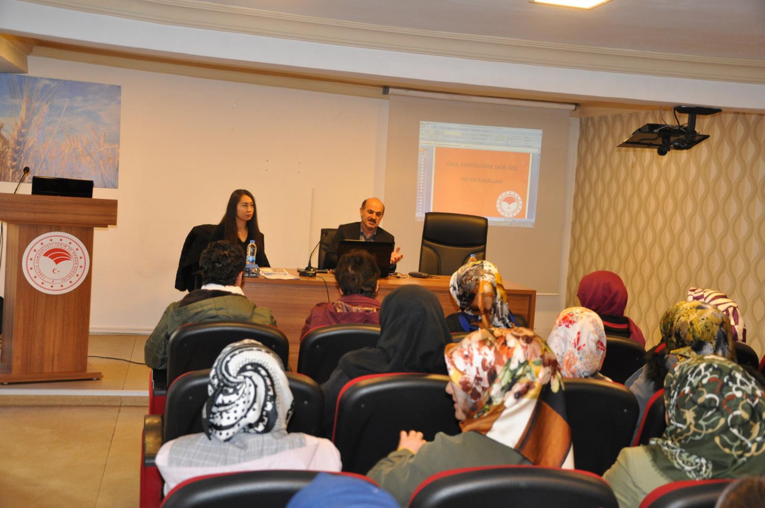 Okul Kantini ve Yemekhane Personeline Hijyen Eğitimi verildi 1