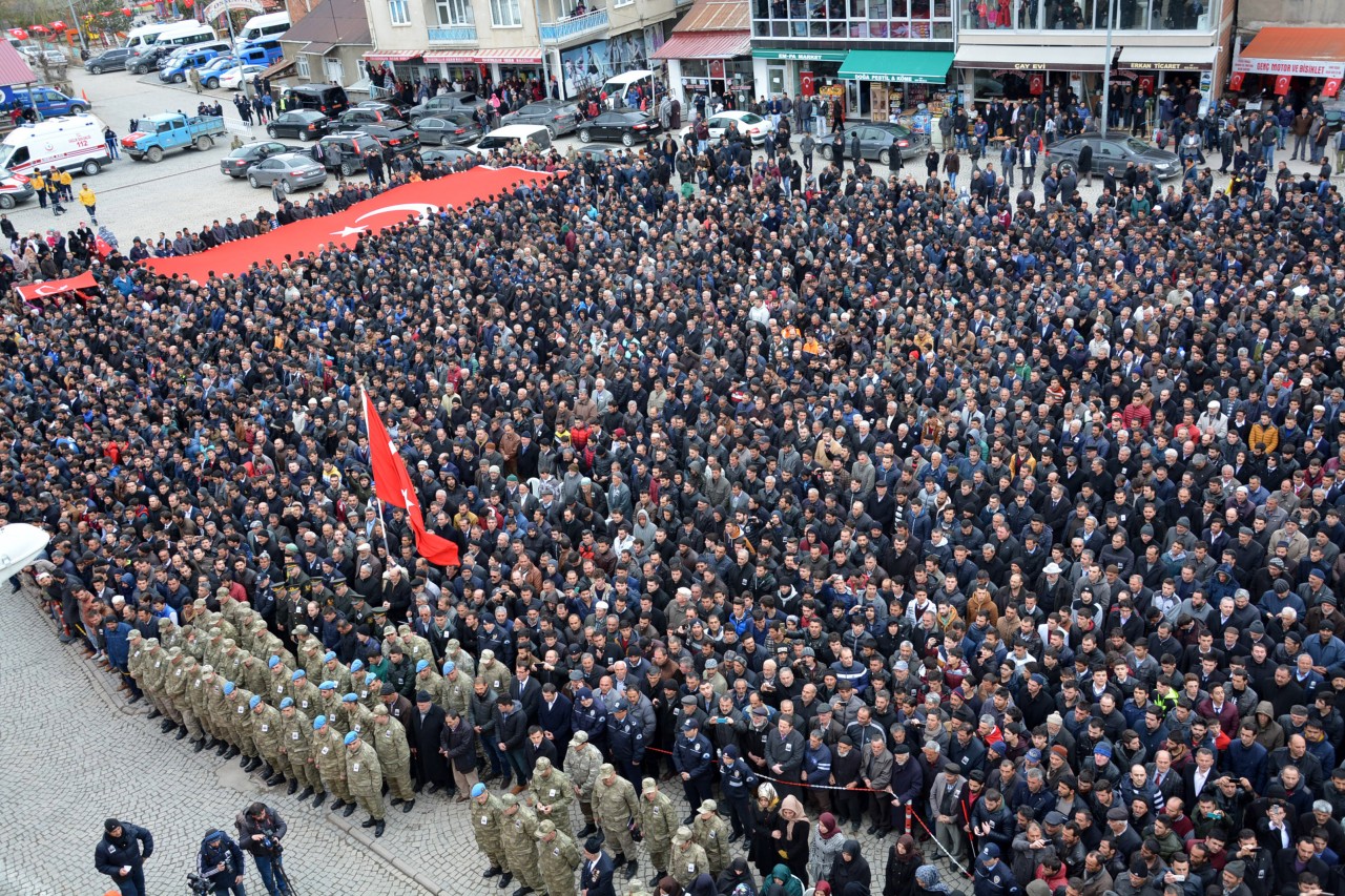 Gümüşhane şehidini uğurladı… 28