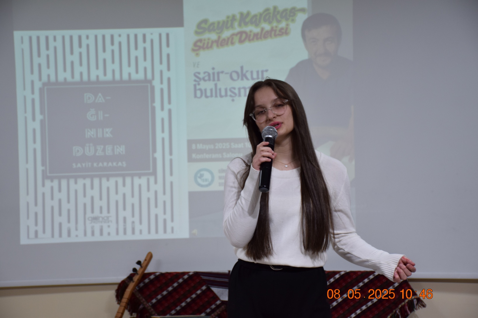 Gümüşhaneli Şair Sayit Karakaş, Mareşal Çakmak Sosyal Bilimler Lisesi’nde Öğrencilerle Buluştu 15