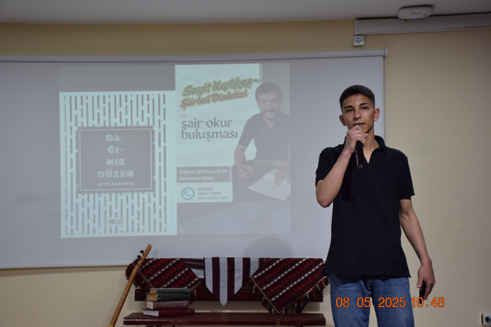 Gümüşhaneli Şair Sayit Karakaş, Mareşal Çakmak Sosyal Bilimler Lisesi’nde Öğrencilerle Buluştu 19