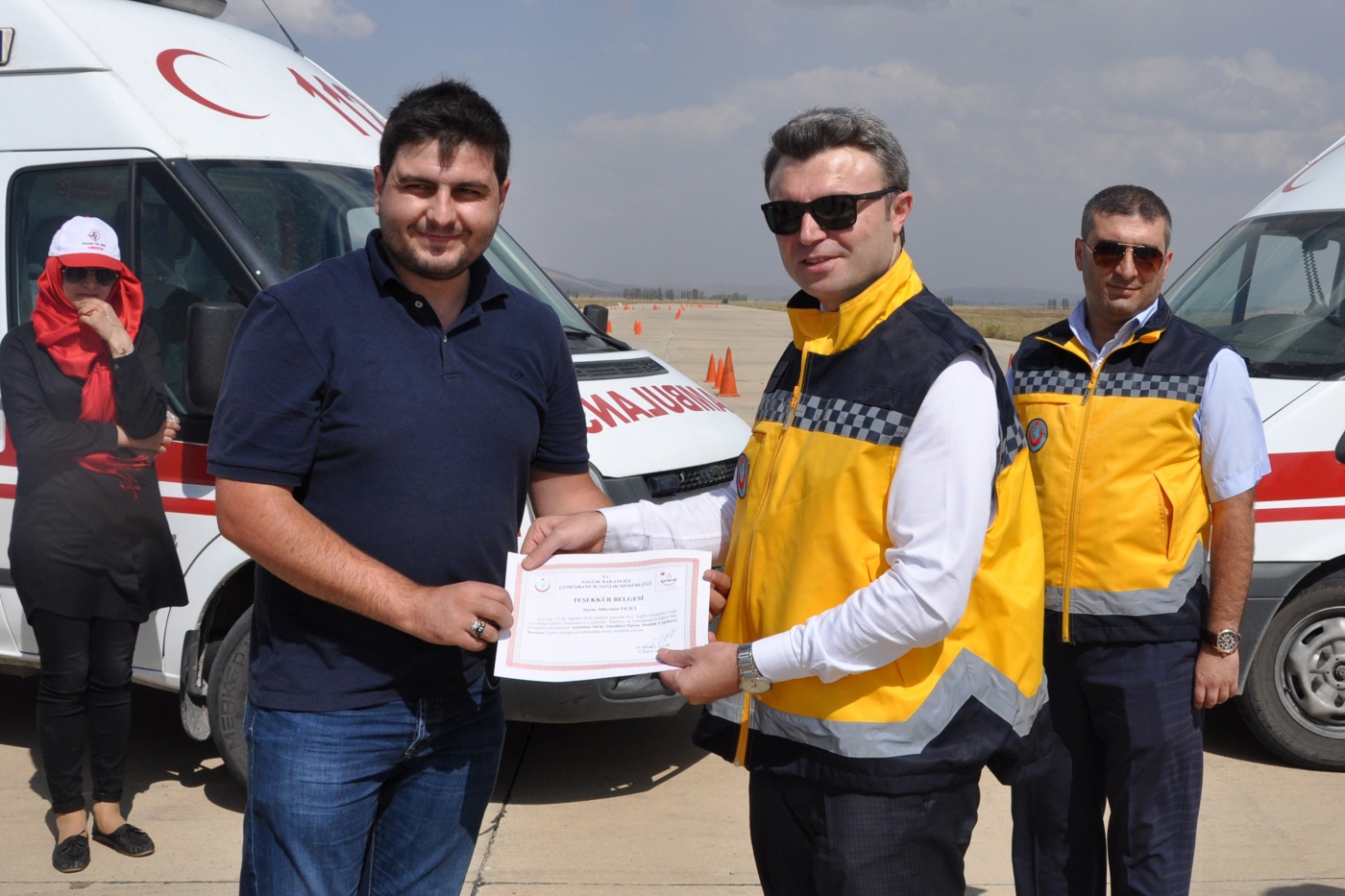 Gümüşhane’de ambulans şoförlerine ASTE eğitimi verildi 3