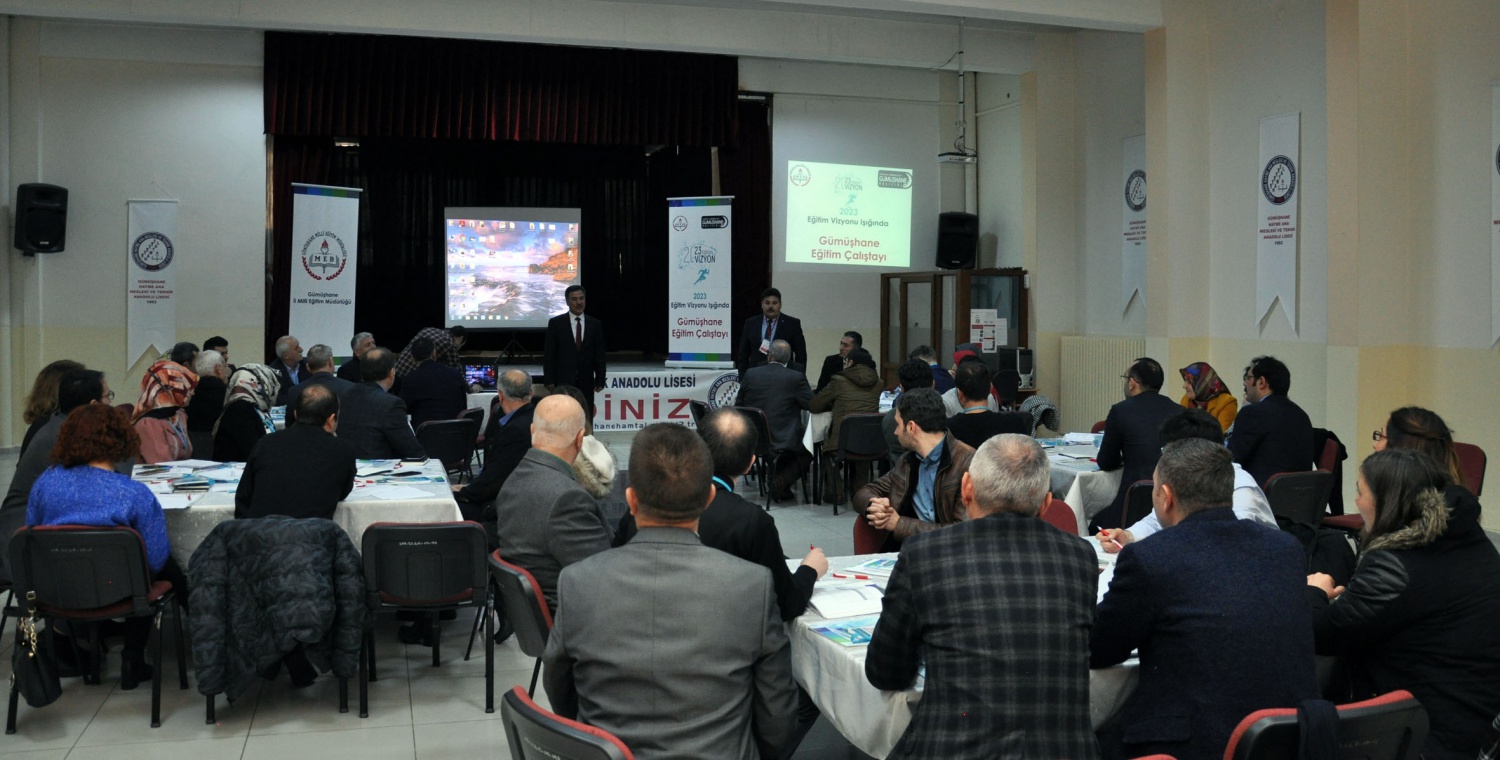 Gümüşhane’de ‘2023 Eğitim Vizyonu Çalıştayı’ düzenlendi 7