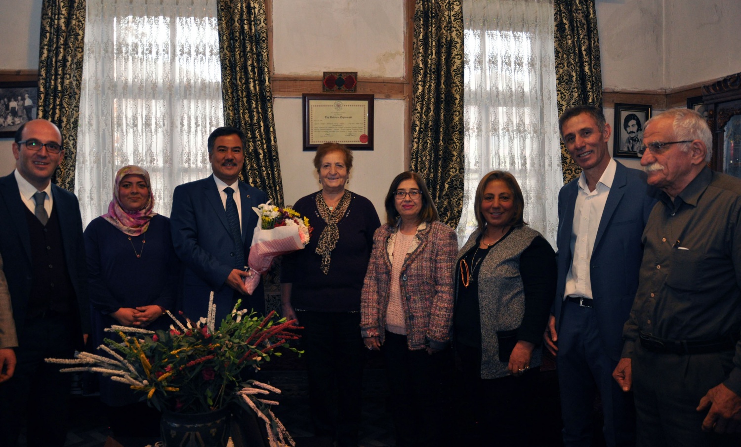 Emekli öğretmenlere vefa ziyareti 2