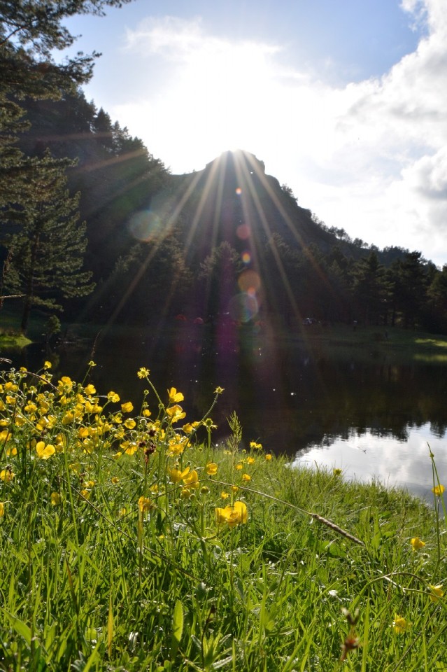Gümüşhaneli Dağcılar Altınpınar Gölünde Kamp Kurdu 4