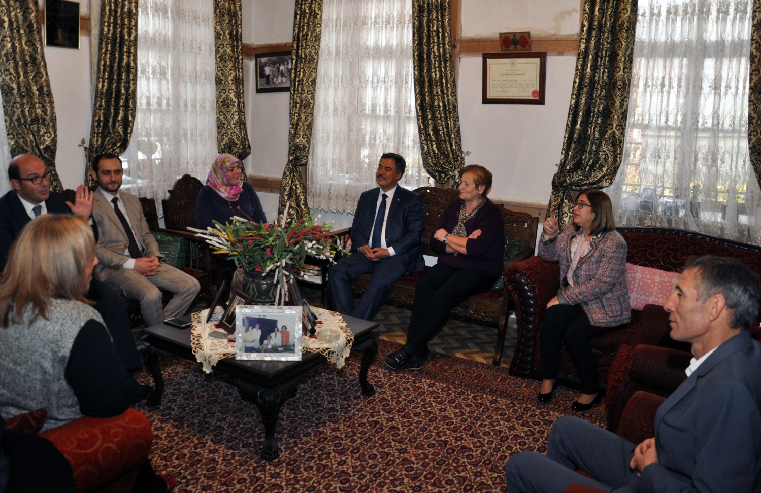 Emekli öğretmenlere vefa ziyareti 5