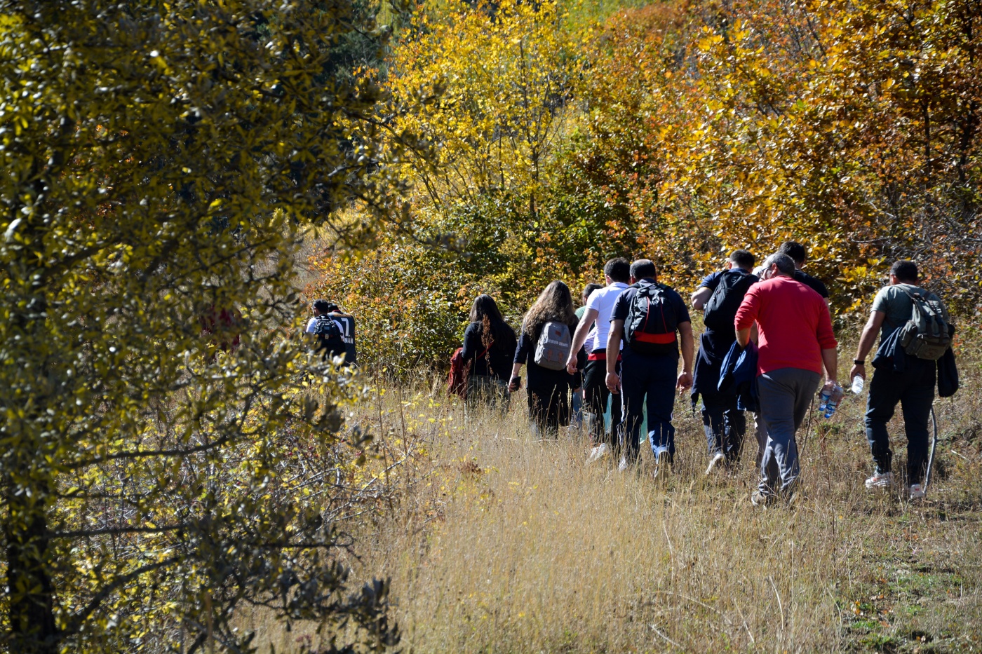 Gümüşhaneli dağcılardan Güzyurdu köyüne ‘güz’ yürüyüşü 9