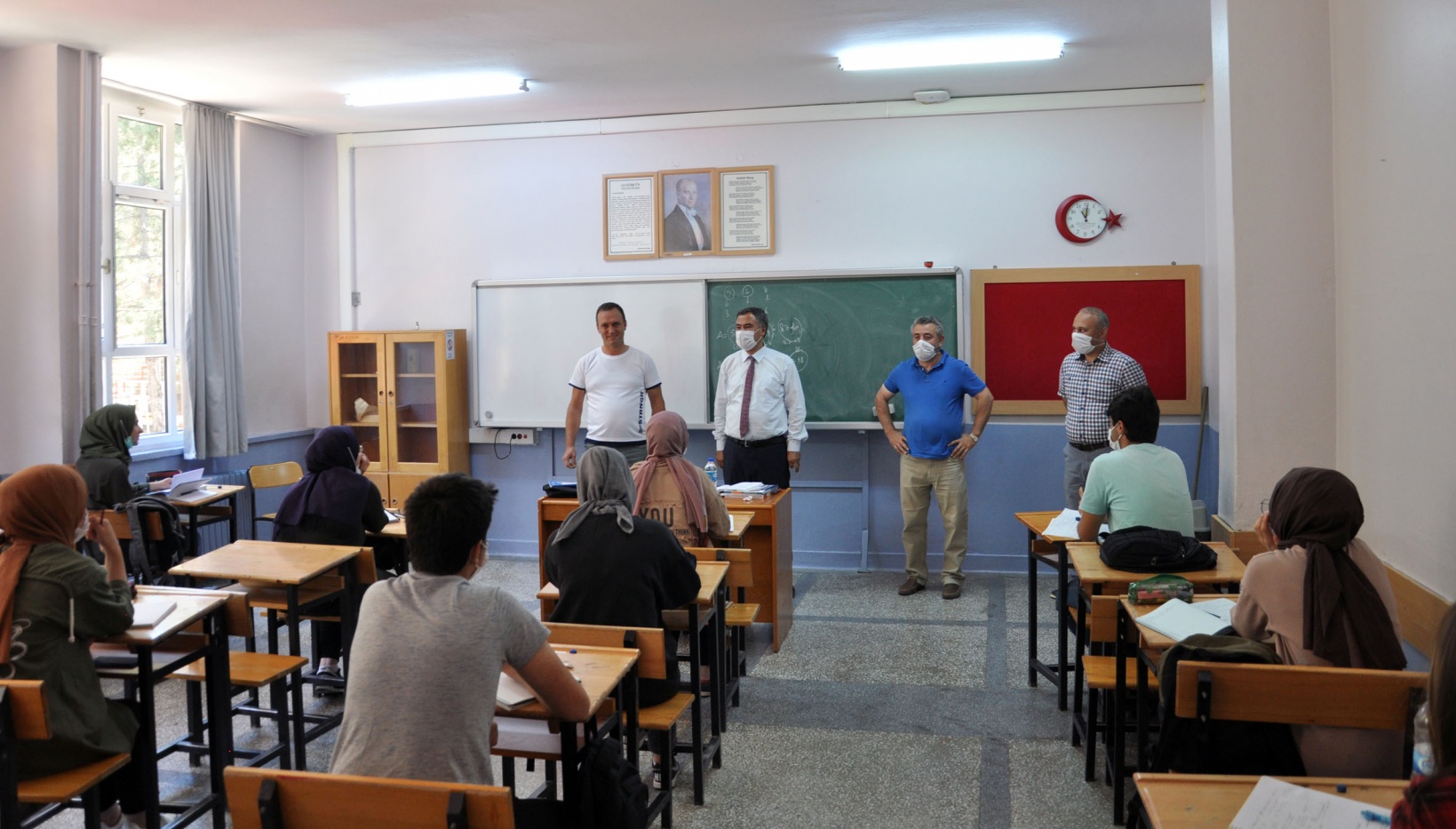 Doğan destekleme yetiştirme kurslarını ziyaret etti 2