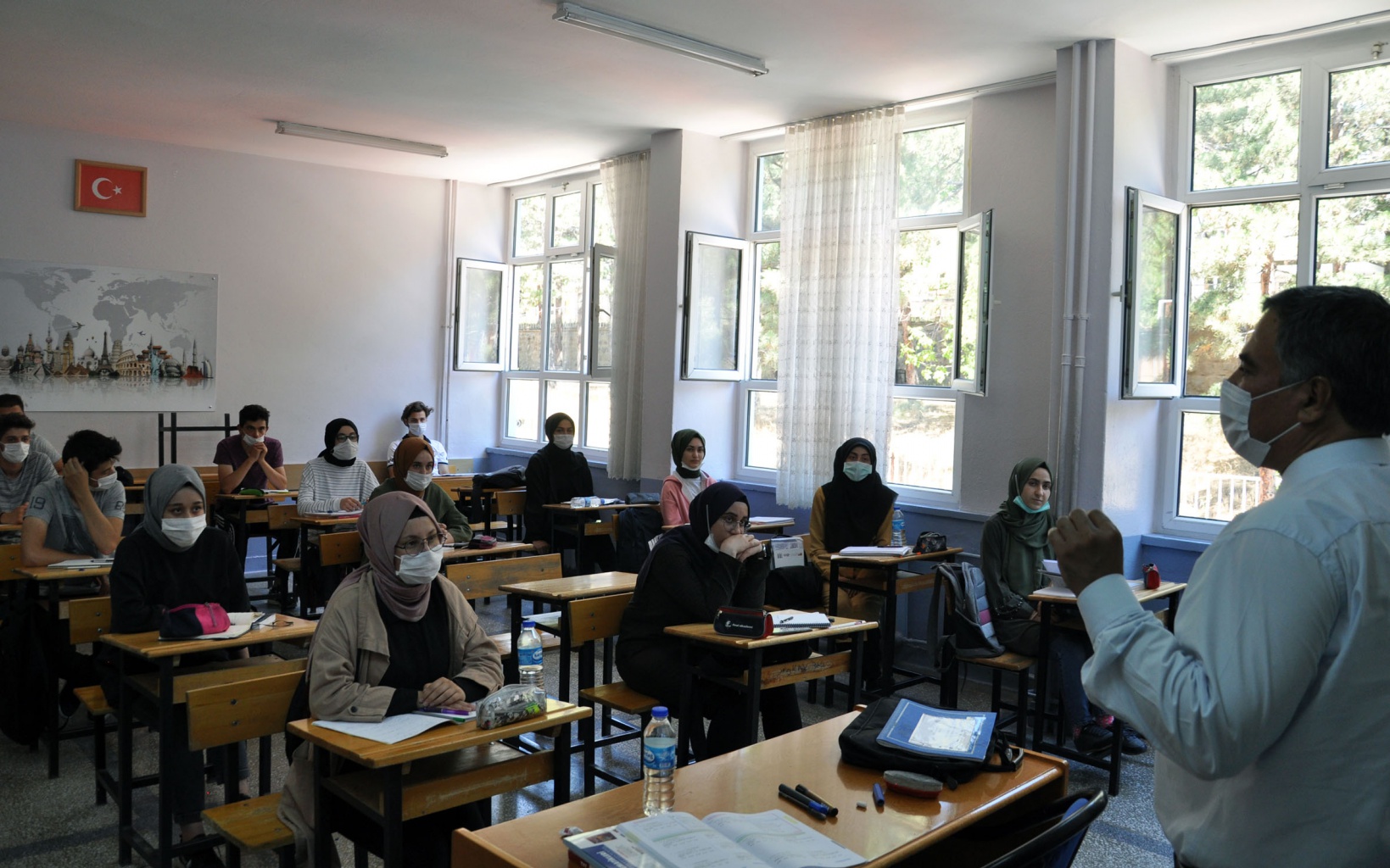 Doğan destekleme yetiştirme kurslarını ziyaret etti 5