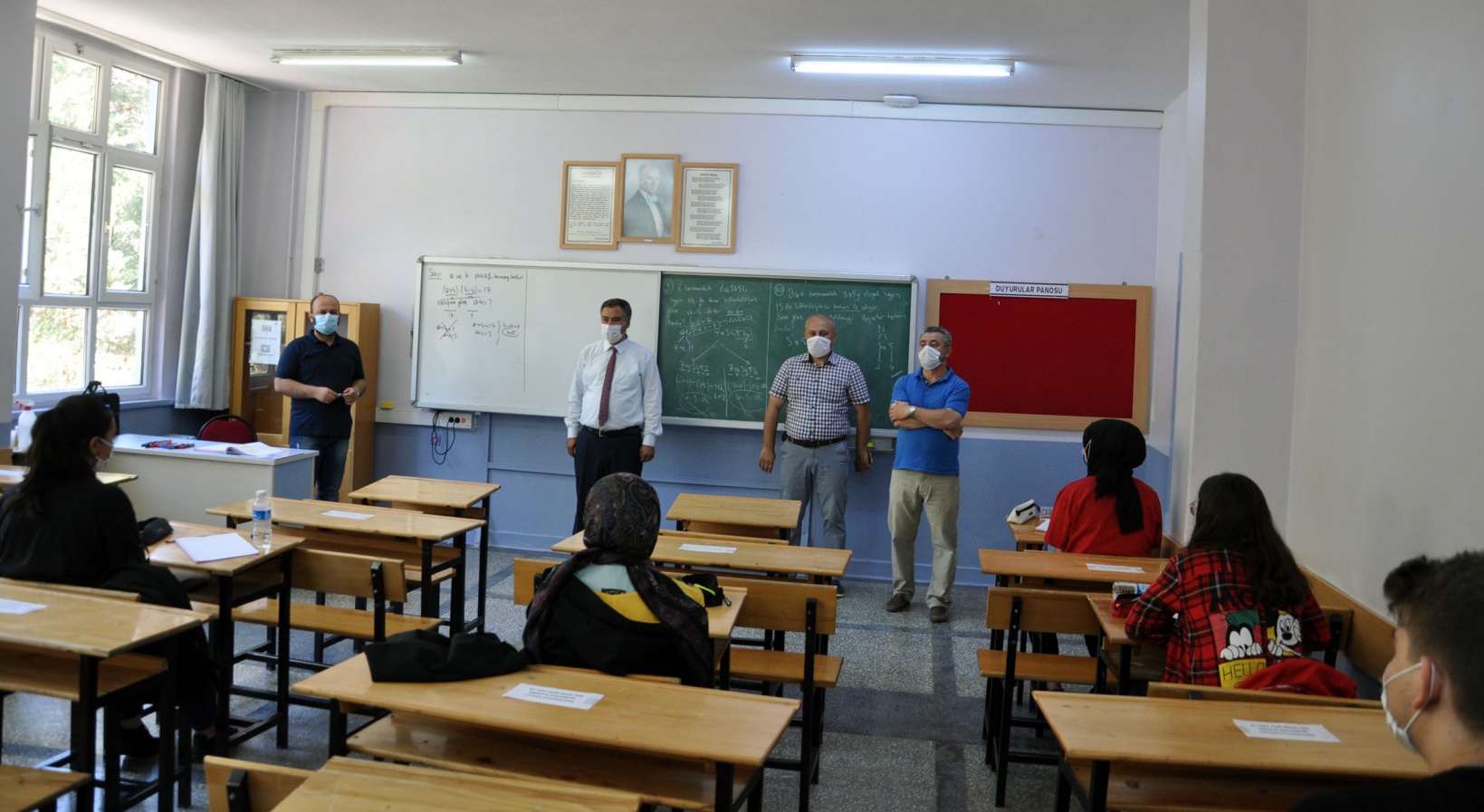 Doğan destekleme yetiştirme kurslarını ziyaret etti 3