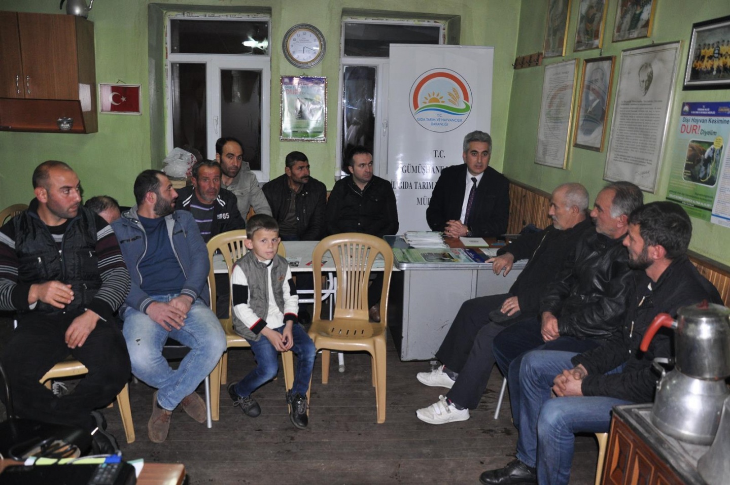 Çiftçilere gece eğitimleri devam ediyor 18