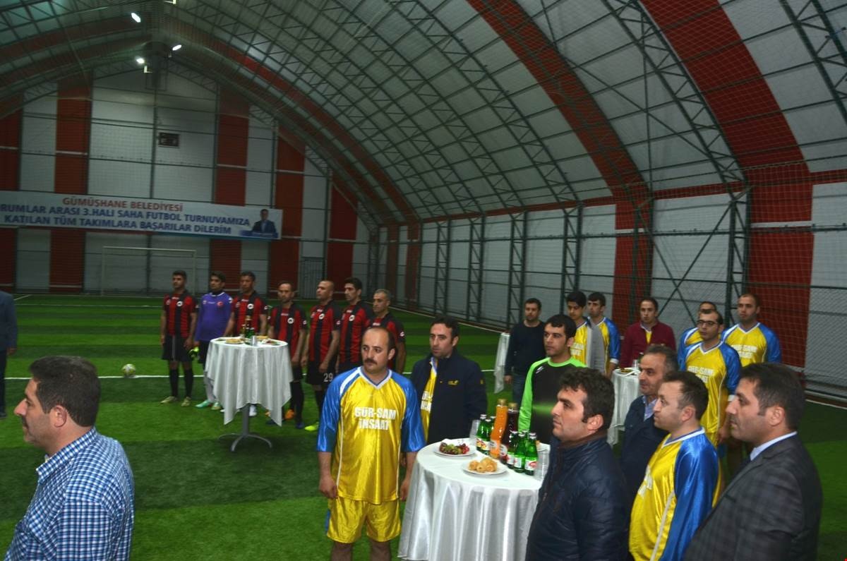 Gümüşhane’de 3. Kurumlararası Halı Saha Turnuvası başladı 8