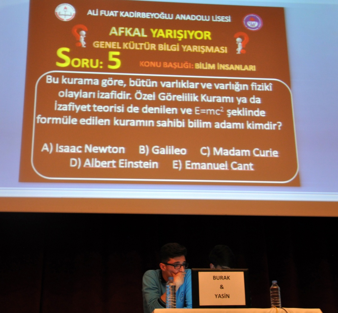 Gümüşhane’de TV formatındaki ilk bilgi yarışması 14