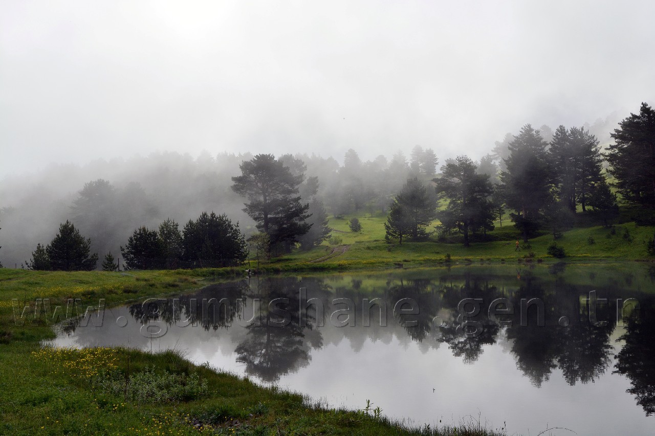 Gümüşhaneli Dağcılar Altınpınar Gölünde Kamp Kurdu 14