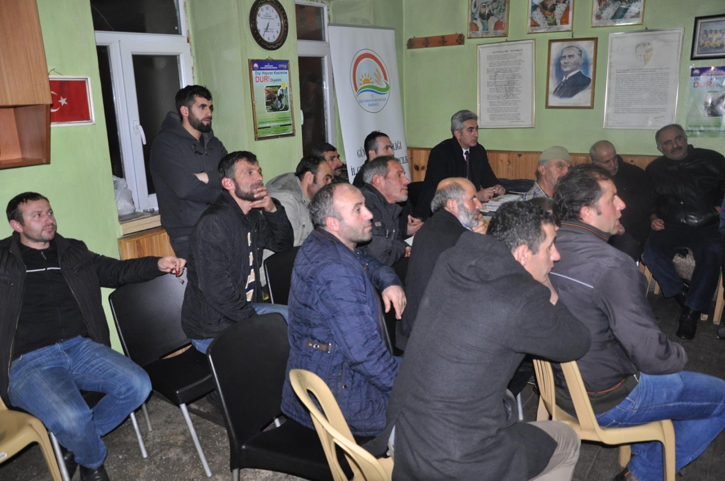 Çiftçilere gece eğitimleri devam ediyor 5