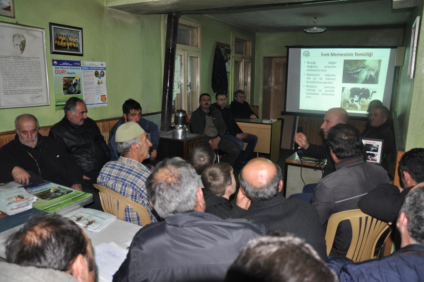 Çiftçilere gece eğitimleri devam ediyor 3