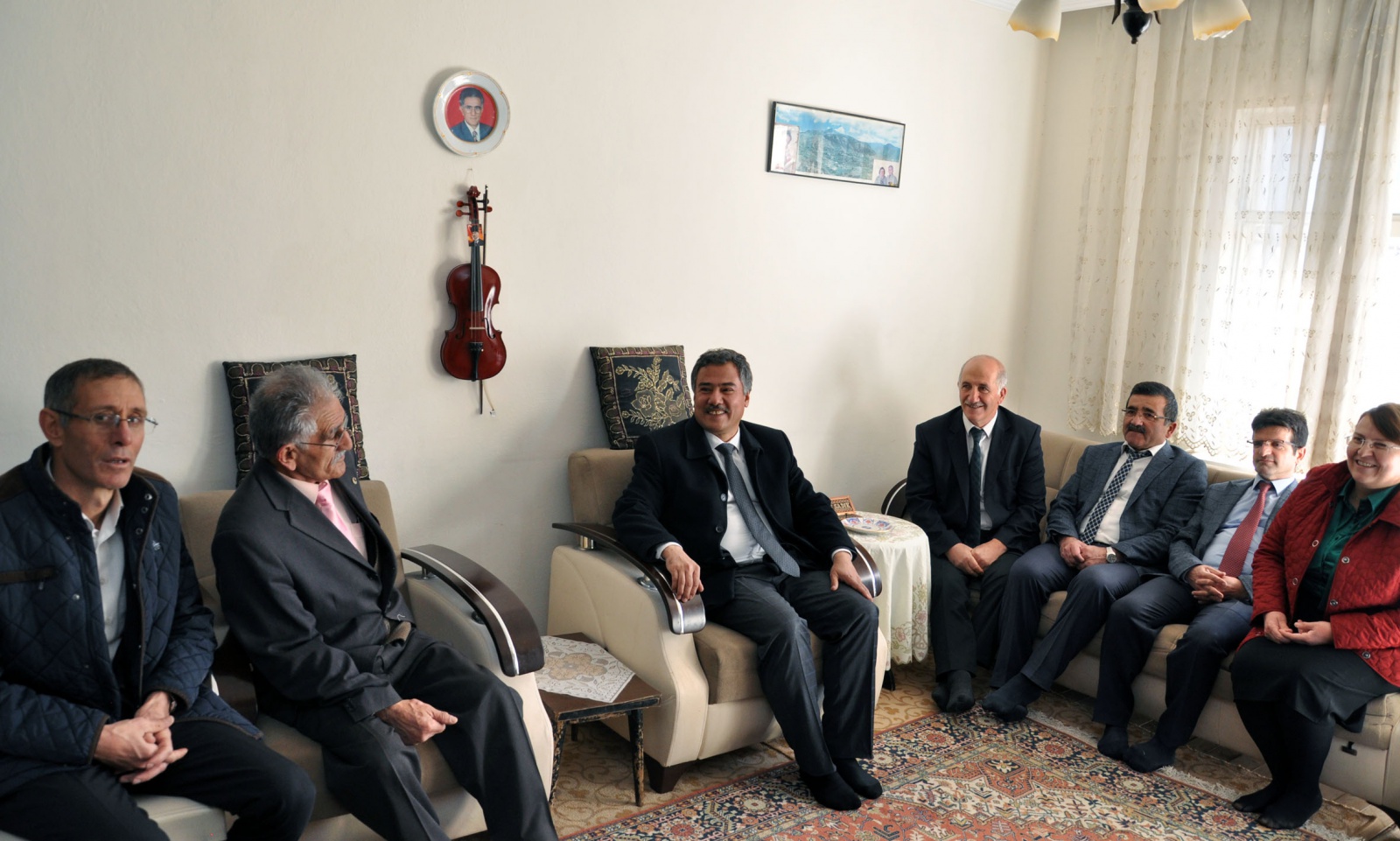 Emekli öğretmenlere ziyaret 1