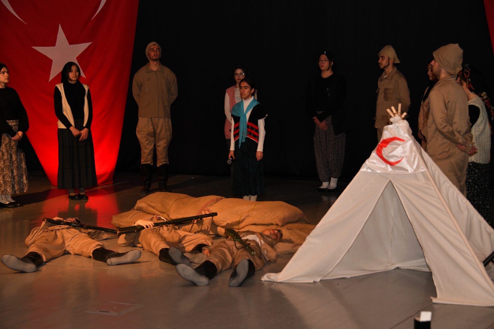 Gümüşhane’de Çanakkale Zaferi ve Şehitleri Anma Günü törenlerle kutlandı 55