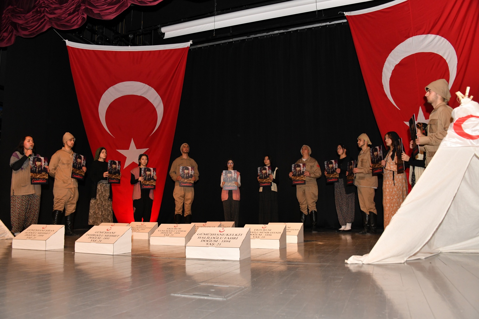 Gümüşhane’de Çanakkale Zaferi ve Şehitleri Anma Günü törenlerle kutlandı 68