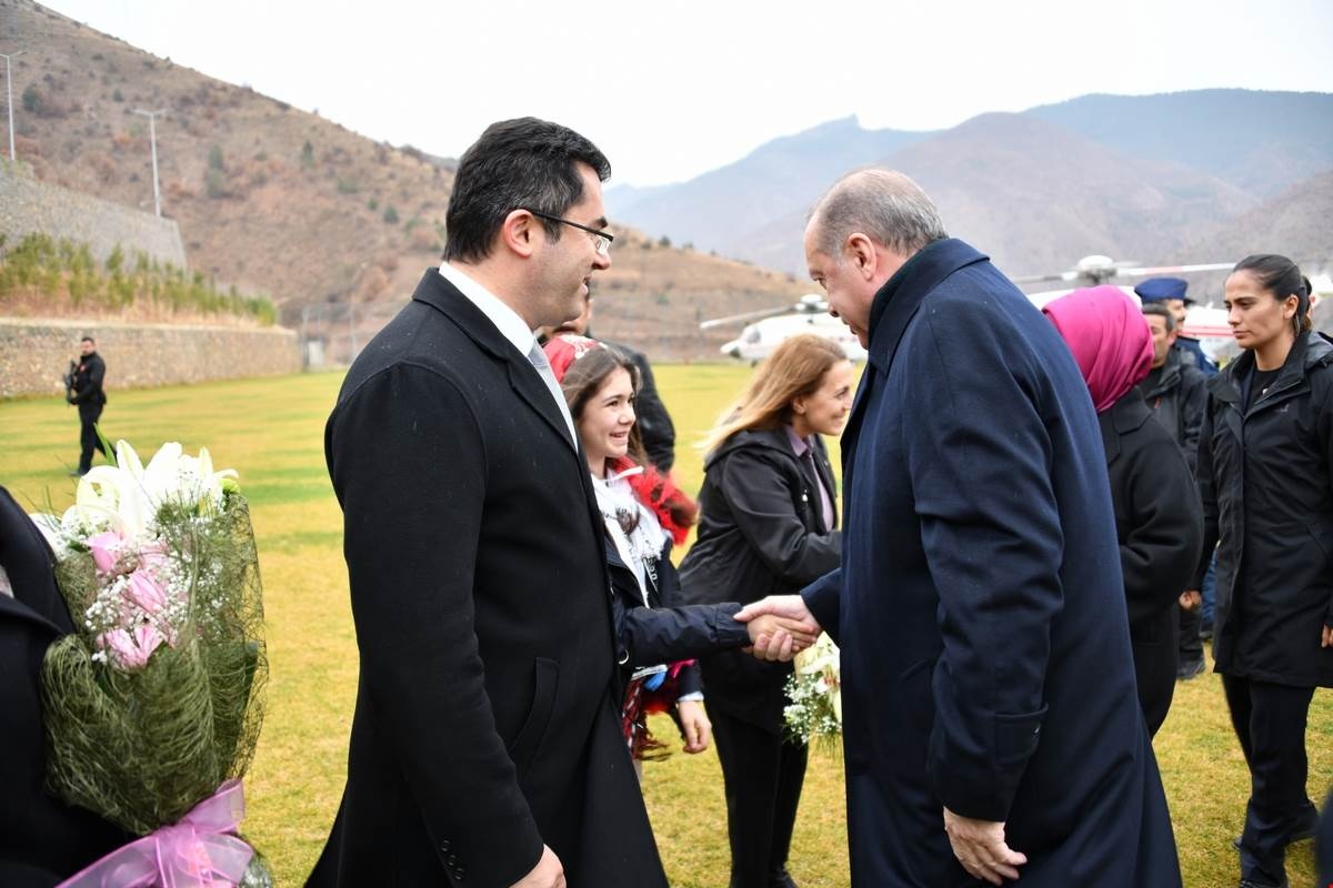 Cumhurbaşkanı Erdoğan'dan Başkan Çimen'e ziyaret  4