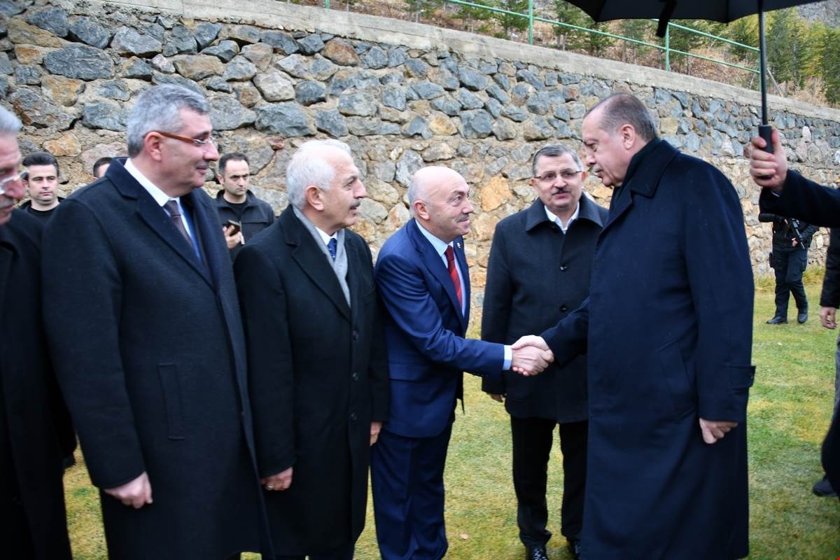 Cumhurbaşkanı Erdoğan'dan Başkan Çimen'e ziyaret  8