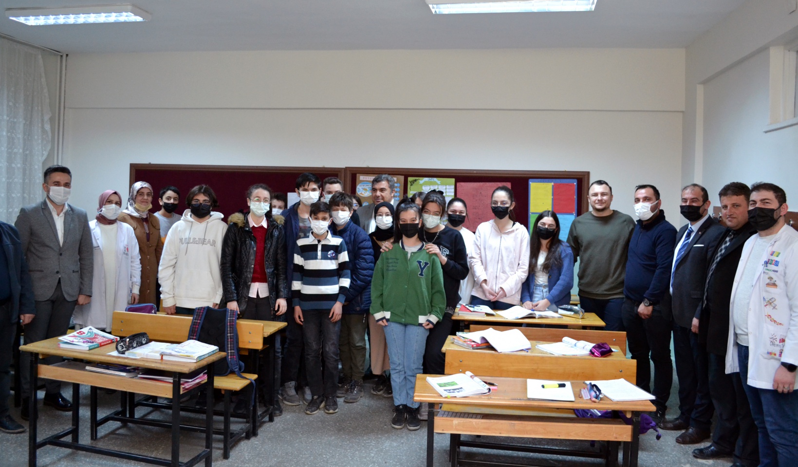 Dumlupınar Ortaokulunda gece etütleri 3