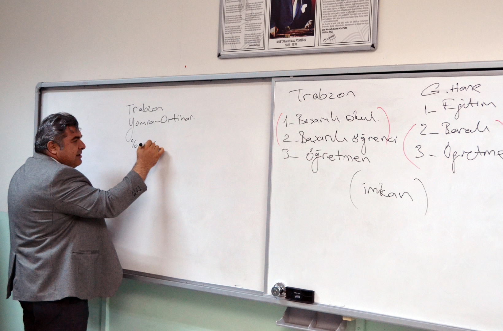 Dumlupınar Ortaokulunda gece etütleri 4