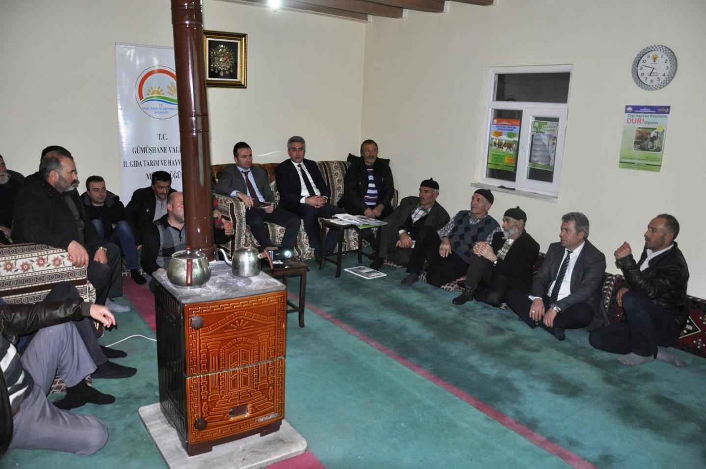 Çiftçilere gece eğitimleri devam ediyor 14