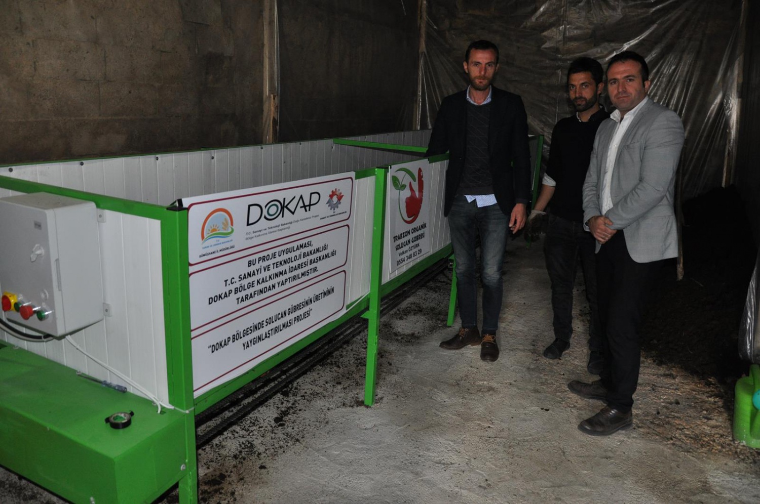 Gümüşhane’de solucan gübresi üretimi başladı 7