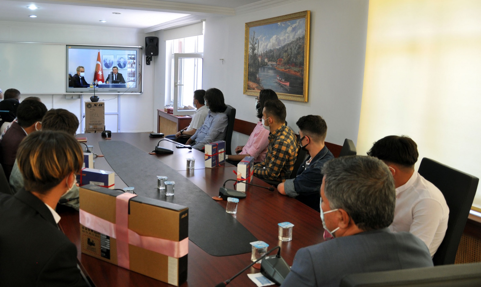 ‘1000 Meslek Lisesi Sanatsal Etkinliklerde Buluşuyor' Projesi Ödül Töreni Yapıldı 7