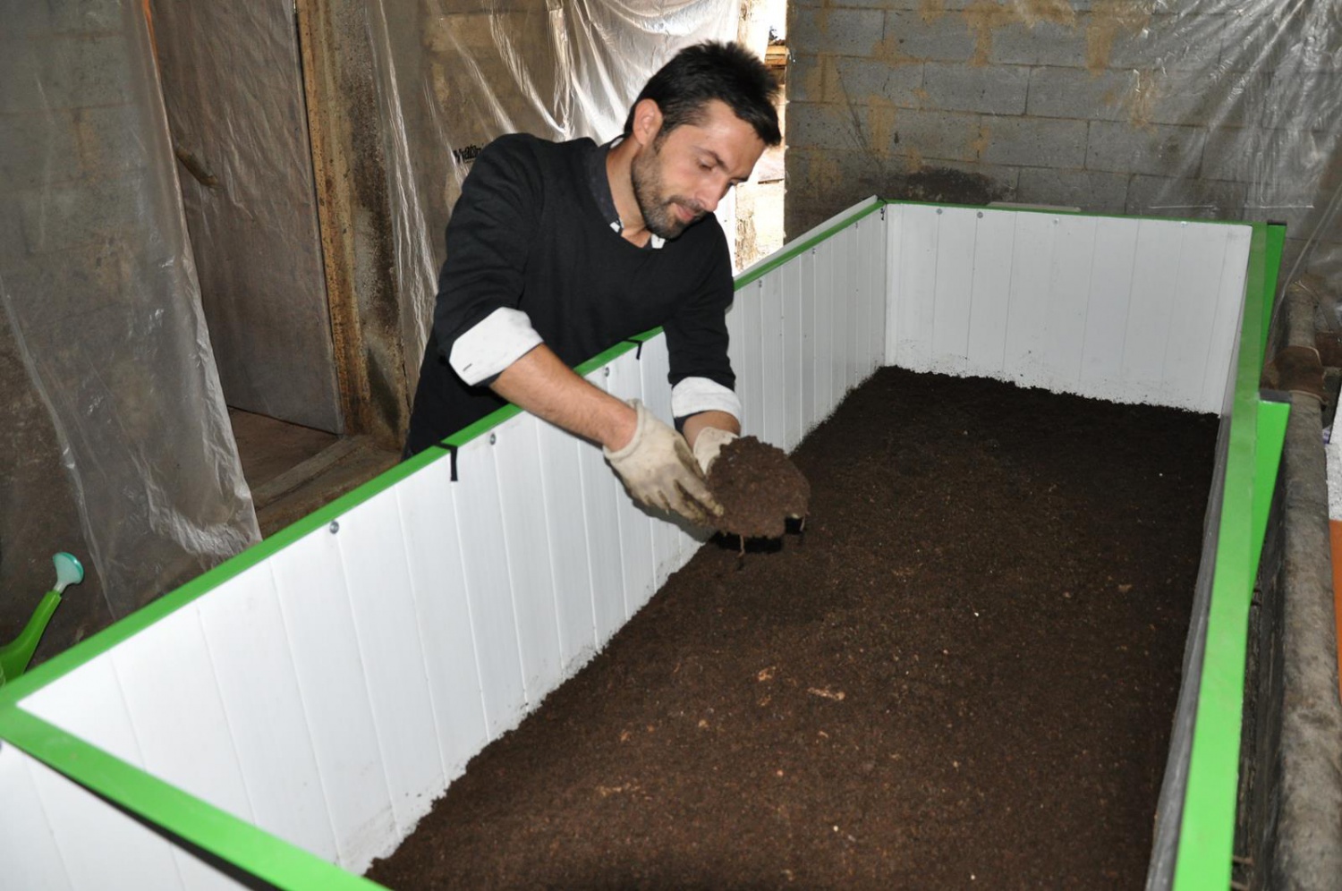 Gümüşhane’de solucan gübresi üretimi başladı 4