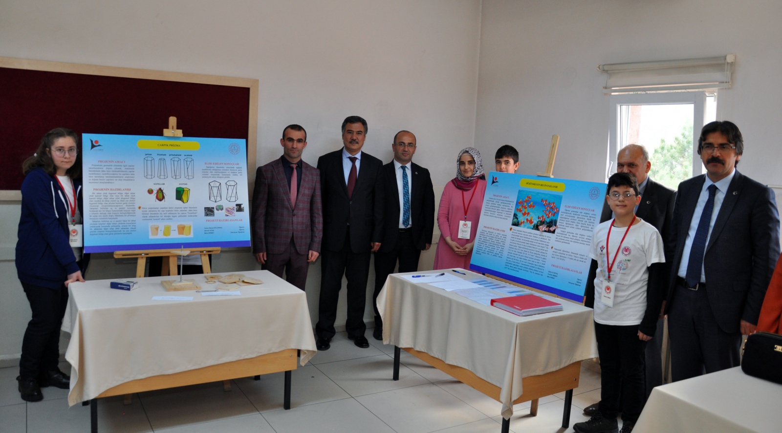 15 Temmuz Şehitler İmam Hatip Ortaokulunda TÜBİTAK 4006 Bilim Fuarı sergisi  20