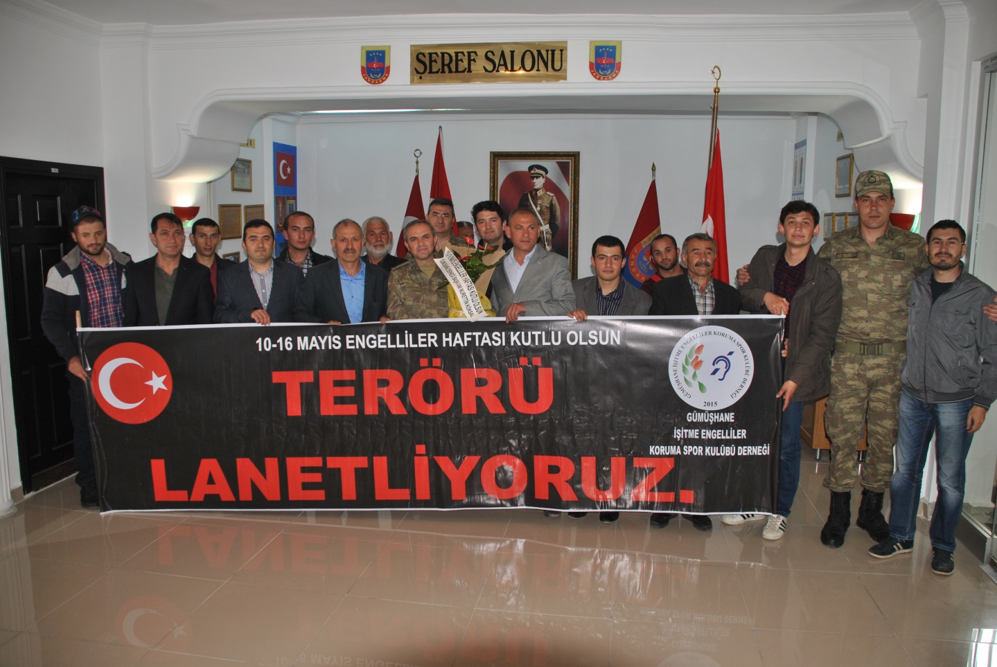 İşitme engellilere temsili askerlik 1