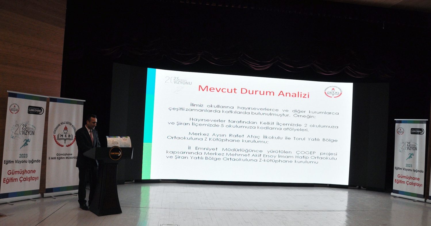 Gümüşhane’de 2023 Vizyon Belgesi çalıştayı yapıldı 9
