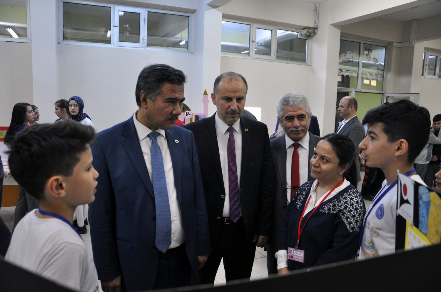 Gazipaşa Ortaokulu bilim fuarı ve resim-teknoloji-tasarım sergisi açıldı 15