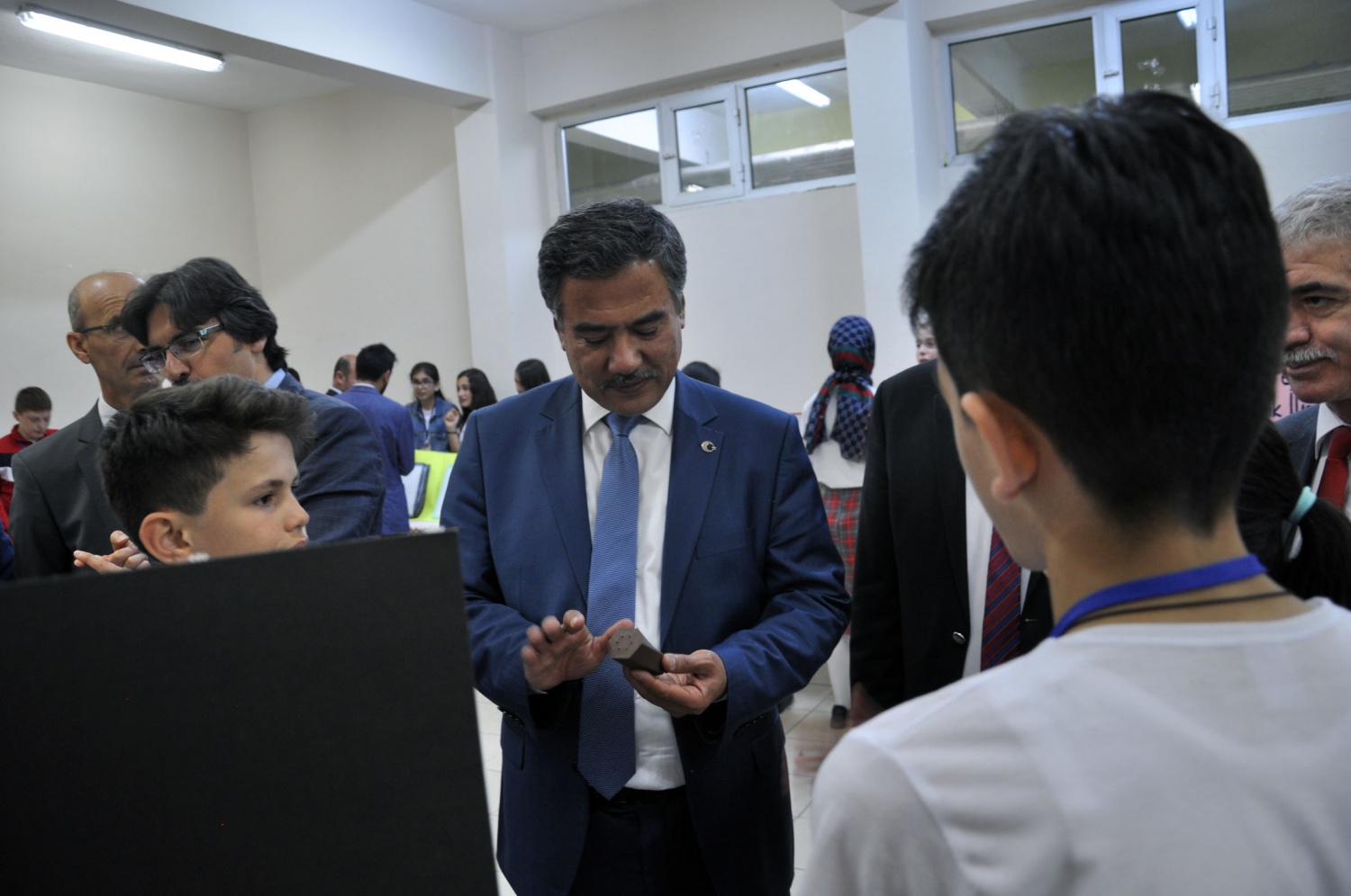 Gazipaşa Ortaokulu bilim fuarı ve resim-teknoloji-tasarım sergisi açıldı 3