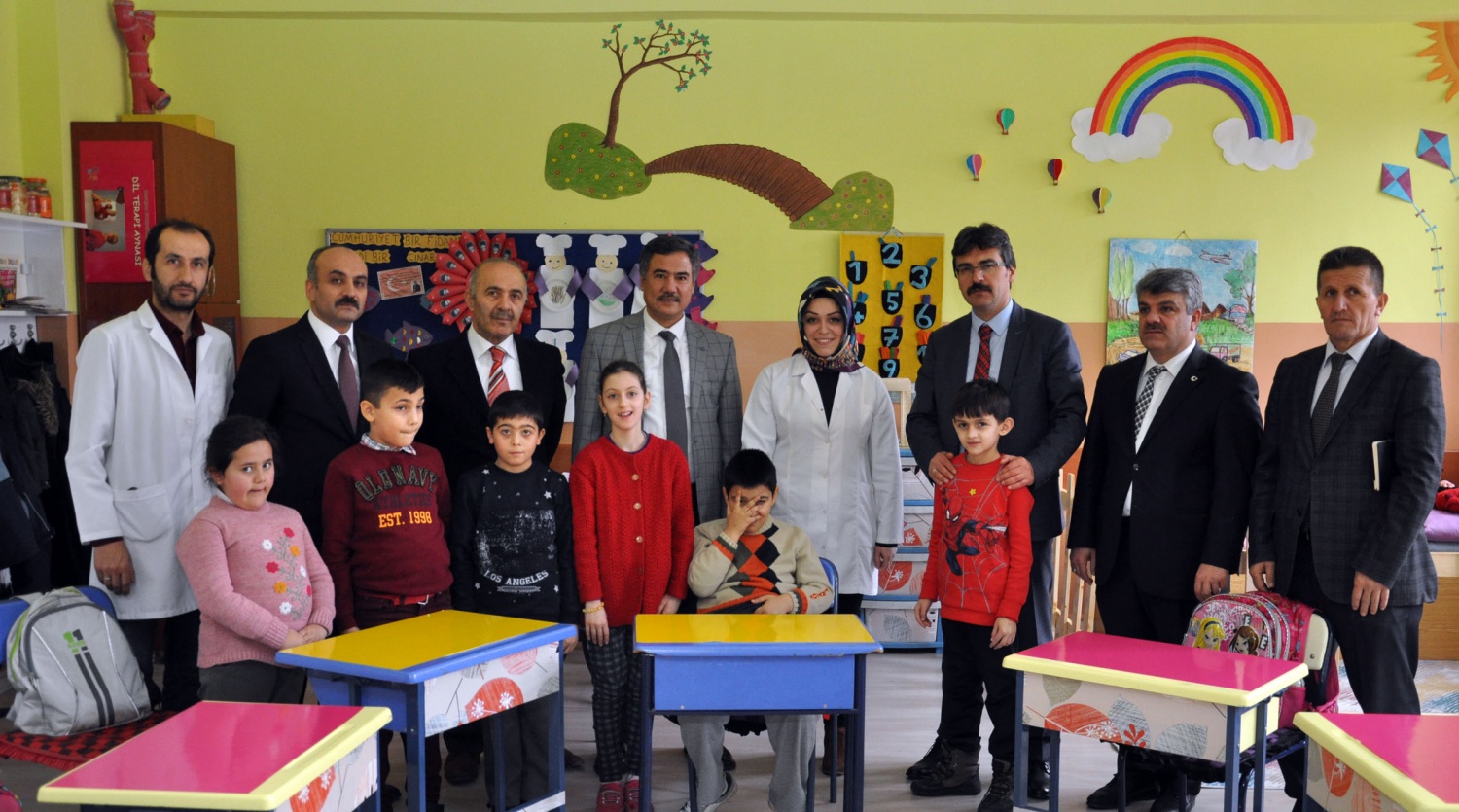 Doğan özel öğrencileri ziyaret etti 3