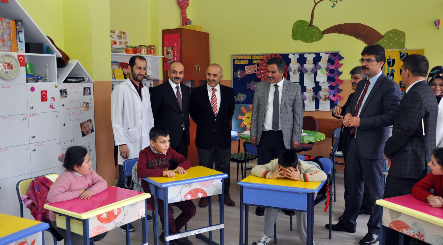 Doğan özel öğrencileri ziyaret etti 2