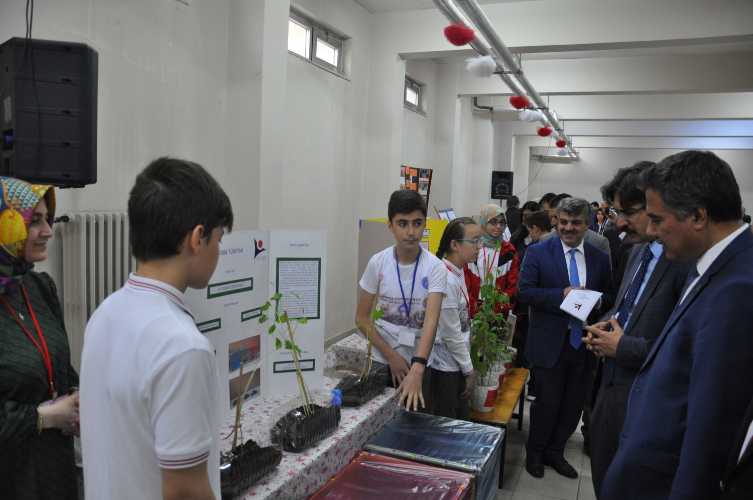 Gazipaşa Ortaokulu bilim fuarı ve resim-teknoloji-tasarım sergisi açıldı 9