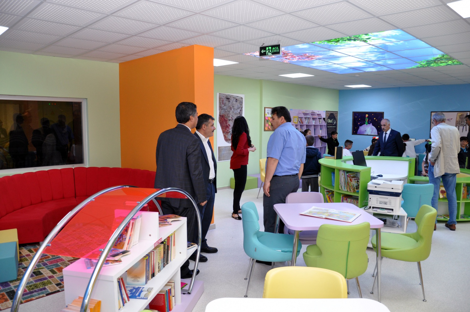 Aysın Rafet Ataç İlkokulunda Z- Kütüphane açıldı 2