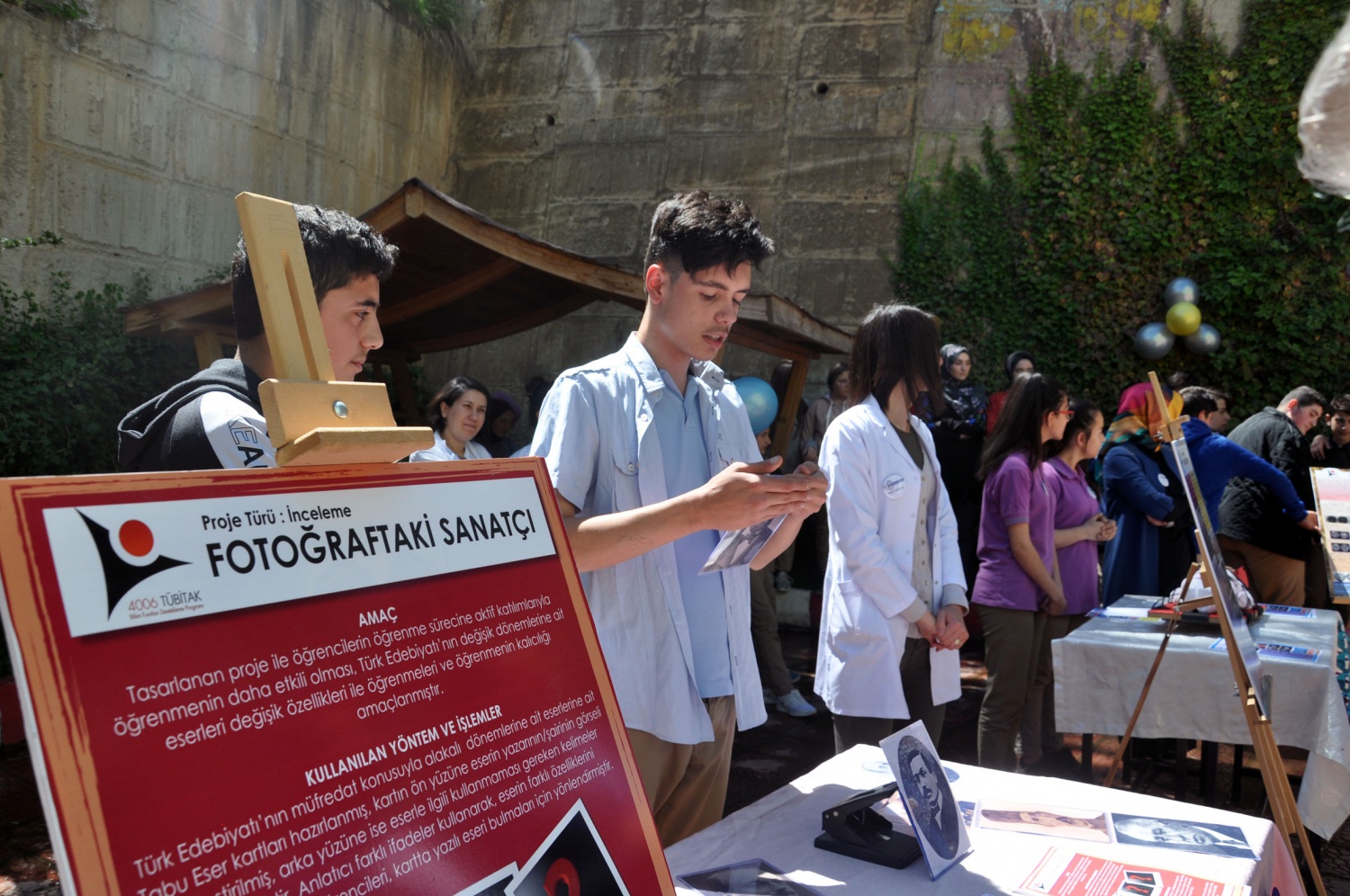 Sağlıkçılar projelerini sergiledi 1